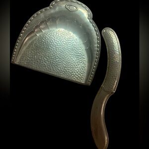 Vintage Metal set, table broom and crumb-dust pan